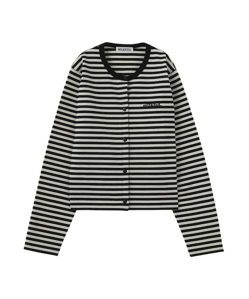 FLOWER ELBOW CARDIGAN