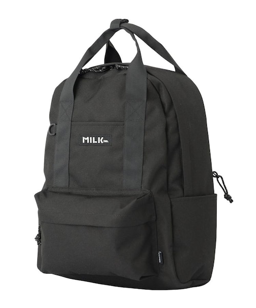 ACTIVE DOUBLE POCKET MOLLE BACKPACK｜ミルクフェドの通販｜&mall