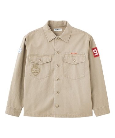 PATCHED UTILITY SHIRT