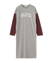 COLLEGE LOGO LONG DRESS