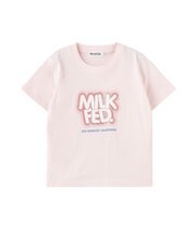 GLITTER HALFTONE LOGO COMPACT S/S TEE