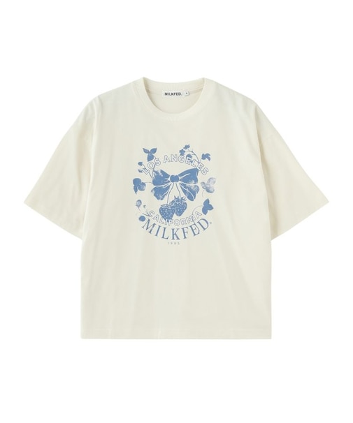 WATERCOLOR STRAWBERRY WIDE S/S TEE