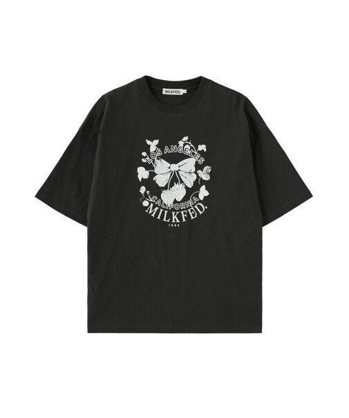 WATERCOLOR STRAWBERRY WIDE S/S TEE