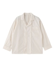 STRIPED PAJAMA SHIRT