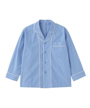 STRIPED PAJAMA SHIRT