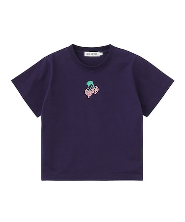 MINI MELTY GLITTER CHERRY COMPACT S/S TEE