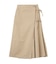 CHINO TUCK LONG SKIRT