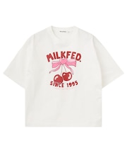 CHERRY RIBBON WIDE S/S TEE