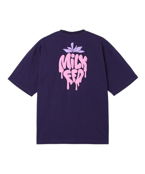 MELTY STRAWBERRY WIDE S/S TEE｜ミルクフェドの通販｜&mall（アンド