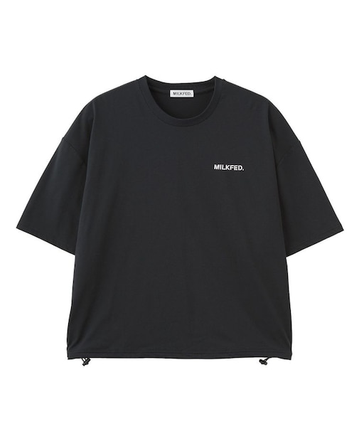 MILKFED. DRAWSTRING BIG S/S TEE