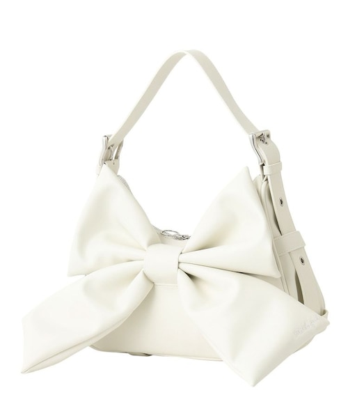 MILK  Ribbon ショルダー BAG ミルク リボンショルダーバッグ MILKFED.（ミルクフェド） ショルダーバッグ バッグ RIBBON BAG