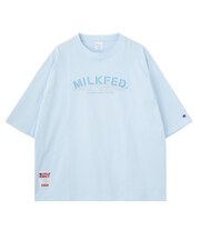 MILKFED.ⅹCHAMPION LAYER LOGO BIG TEE