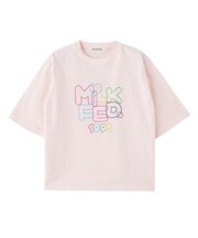 MILKFED. NEON LOGO WIDE S/S TEE