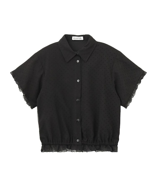 SHEER SCALLOP SHIRT