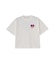 MELTY GLITTER HEART WIDE S/S TEE