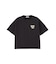 MELTY GLITTER HEART WIDE S/S TEE