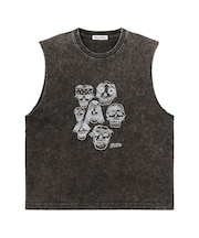 PIGMENT DYED HEAVY METAL TANK TOP