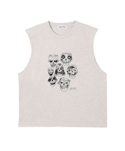 PIGMENT DYED HEAVY METAL TANK TOP
