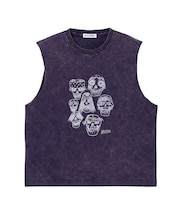 PIGMENT DYED HEAVY METAL TANK TOP