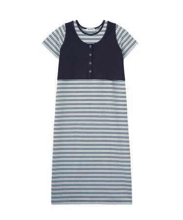 TANK TOP AND STRIPED DRESS SET