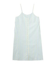 BIAS-CUT STRIPED CAMI DRESS