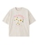 FLOWER SAGARA EMBROIDERY WIDE S/S TEE