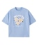 FLOWER SAGARA EMBROIDERY WIDE S/S TEE