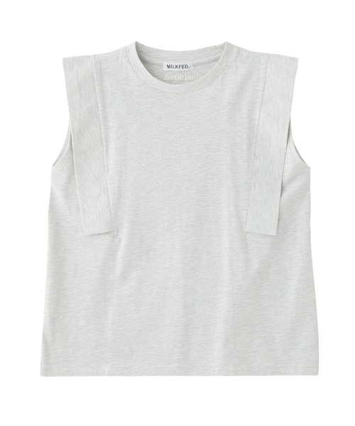 BOXY SLEEVELESS TOP｜ミルクフェドの通販｜&mall（アンドモール）三井