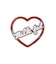 HEART LOGO METAL CARABINER