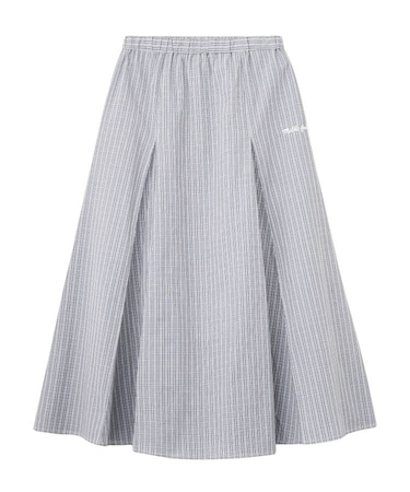 PLAID PATTERN LONG SKIRT