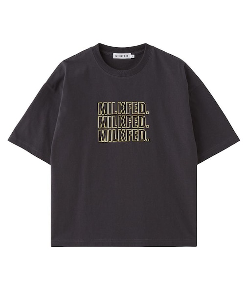 TRIPLE OUTLINE LOGO WIDE S/S TEE