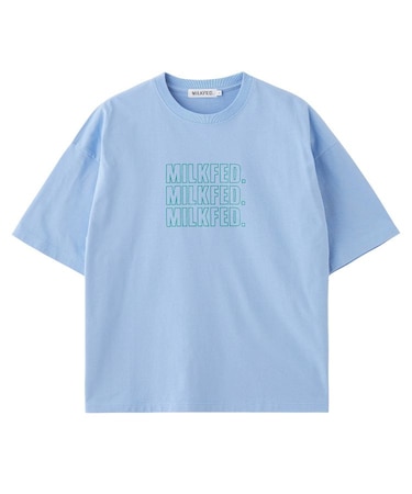 TRIPLE OUTLINE LOGO WIDE S/S TEE