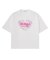 HEART FLOWER EMBROIDERY S/S TEE