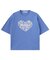 HEART FLOWER EMBROIDERY S/S TEE