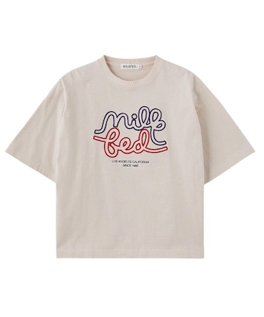 ROPEY LOGO CHAIN STITCH S/S TEE