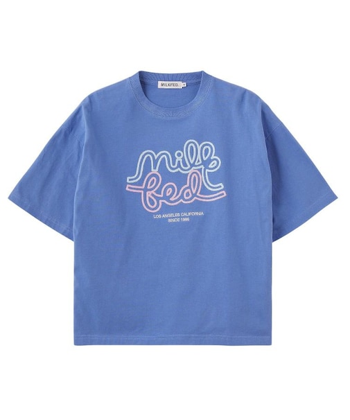 ROPEY LOGO CHAIN STITCH S/S TEE