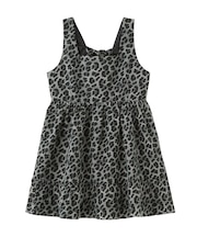 LEOPARD PRINT MINI DRESS