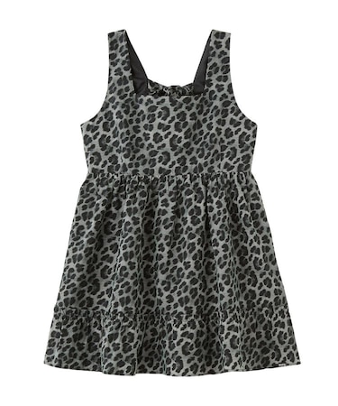 LEOPARD PRINT MINI DRESS