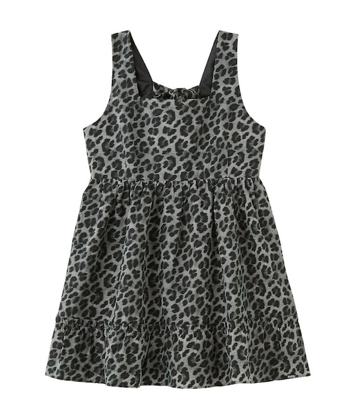 LEOPARD PRINT MINI DRESS