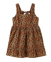 LEOPARD PRINT MINI DRESS
