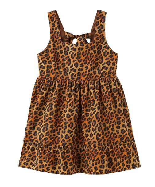 LEOPARD PRINT MINI DRESS