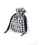 MILKFED. x HELLO KITTY SUN-KISSED F2F DRAWSTRING POUCH