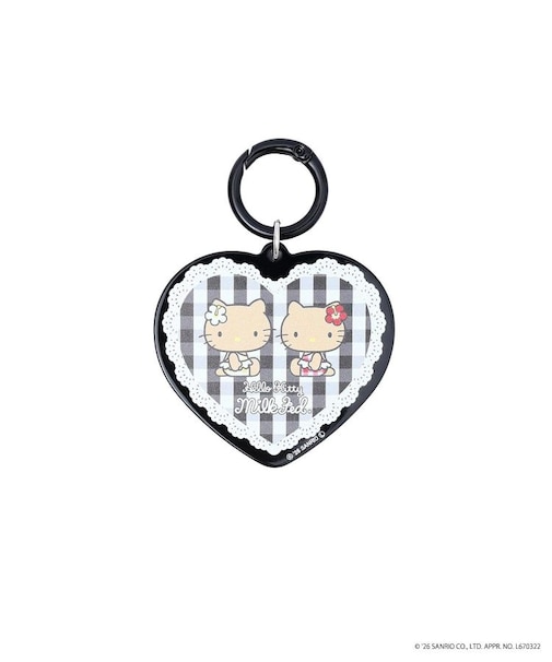 MILKFED. x HELLO KITTY SUN-KISSED F2F KEYCHAIN