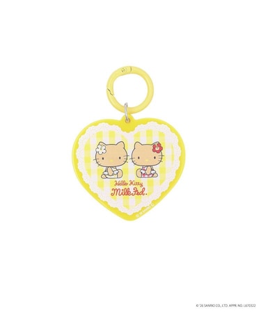 MILKFED. x HELLO KITTY SUN-KISSED F2F KEYCHAIN