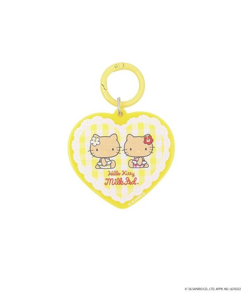 MILKFED. x HELLO KITTY SUN-KISSED F2F KEYCHAIN
