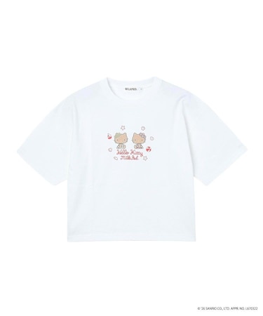 MILKFED. x HELLO KITTY SUN-KISSED F2F S/S TEE
