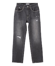REPAIR DETAIL DENIM PANTS