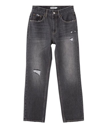 REPAIR DETAIL DENIM PANTS