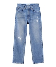 REPAIR DETAIL DENIM PANTS