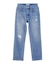 REPAIR DETAIL DENIM PANTS